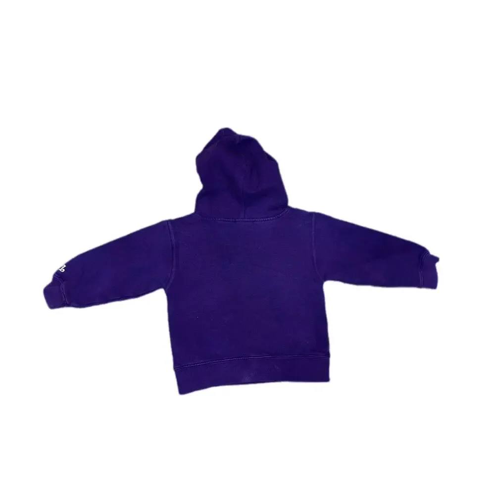 Minnesota Vikings NFL Team Unisex Children Sweatshirt Purple Hoodie / Size 3T